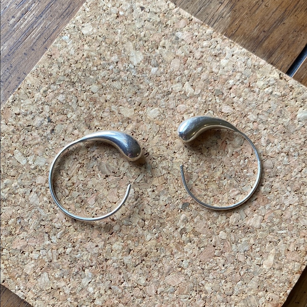 925 silver raindrop earrings 💧
